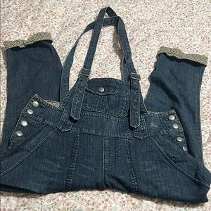 Burberry Blue Label Dark Blue Denim Women's Overalls